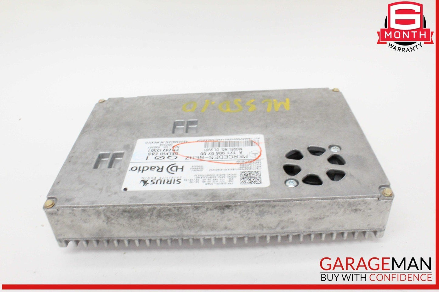 09-13 Mercedes W164 ML350 GL450 Sirius Satellite Radio Receiver 1719060700 OEM