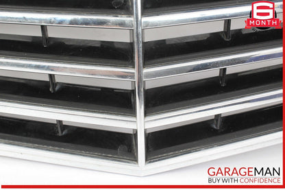 07-09 Mercedes W211 E550 E350 Front Center Bumper Grill Grille Trim Cover Panel