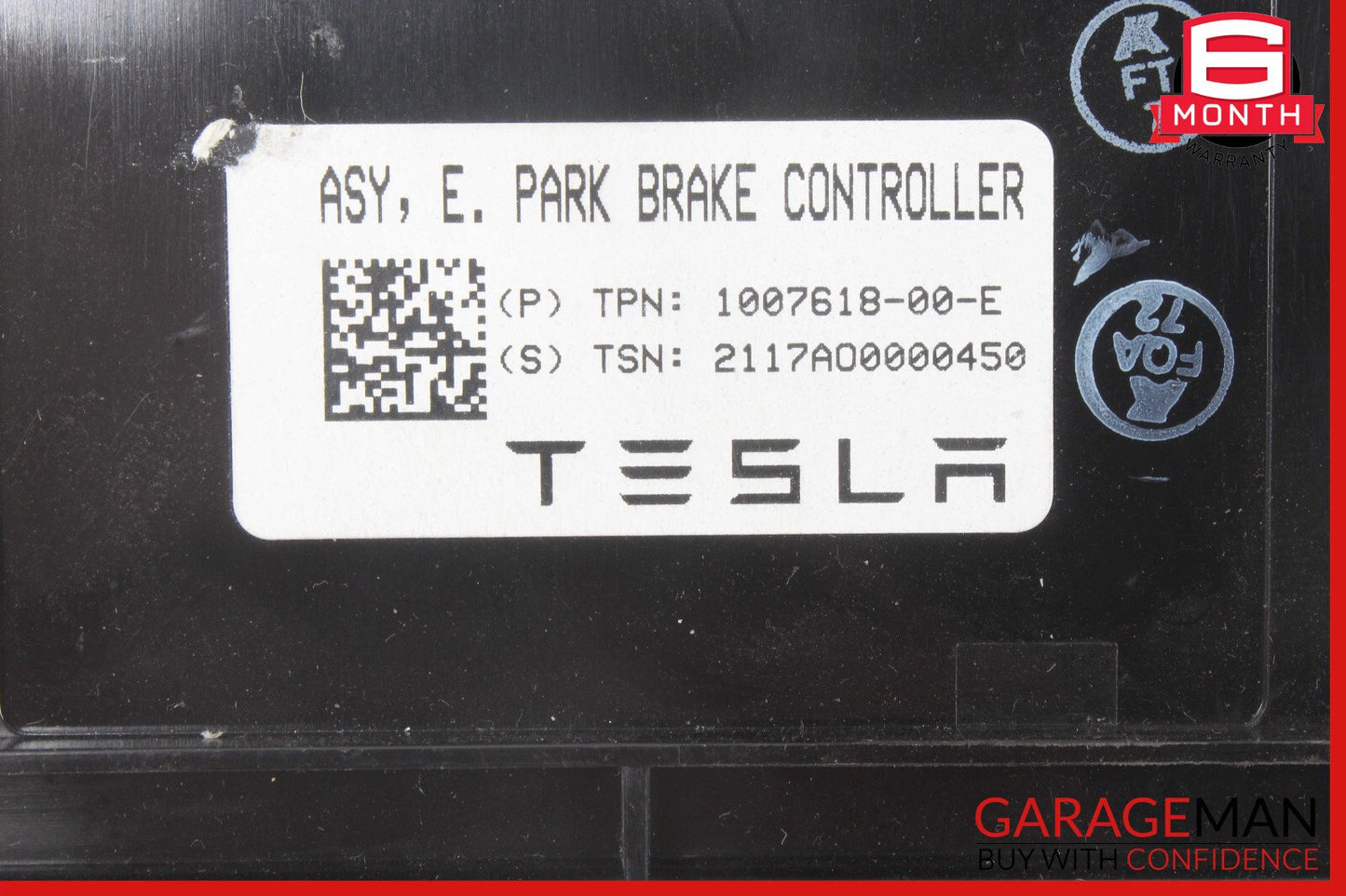 12-20 Tesla Model S Emergency Parking Brake Control Module OEM