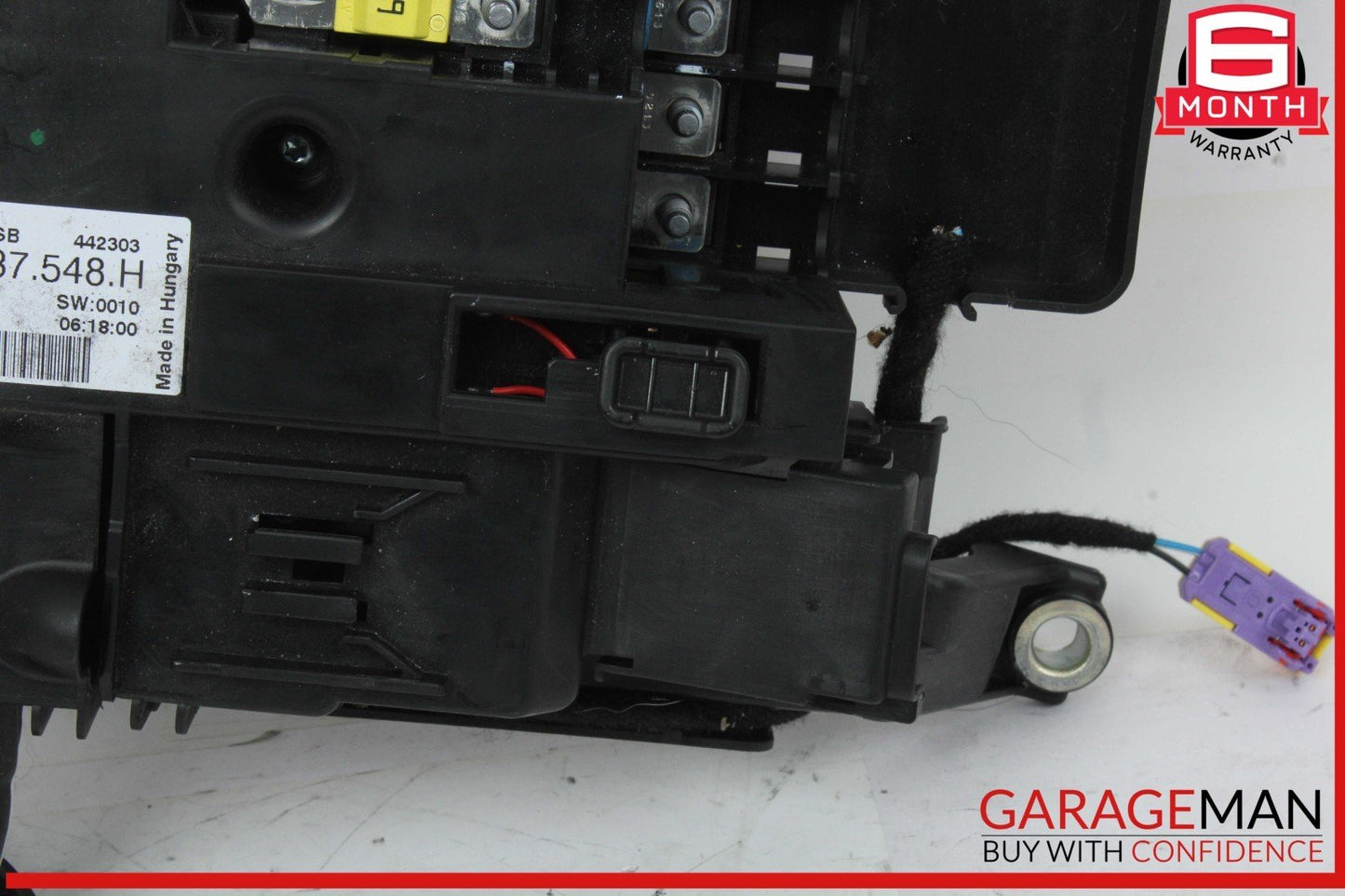 11-18 Porsche Cayenne 958 AWD Rear Trunk Fuse Relay Junction Box 7P0937548H OEM