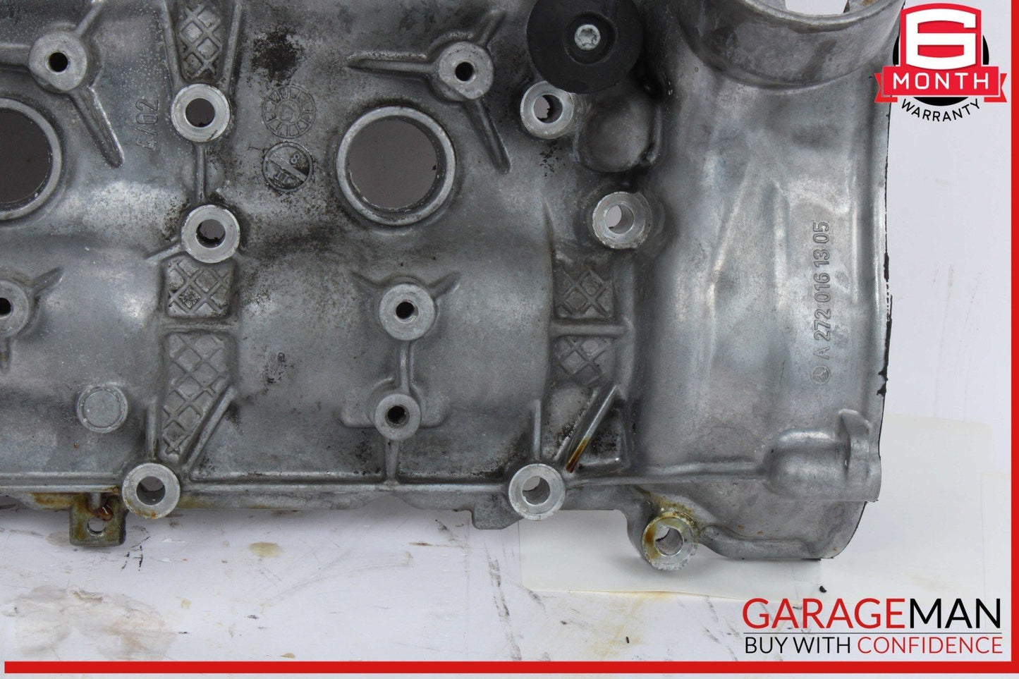 06-13 Mercedes W164 ML350 4MATIC Right Side Engine Cylinder Head Valve Cover OEM