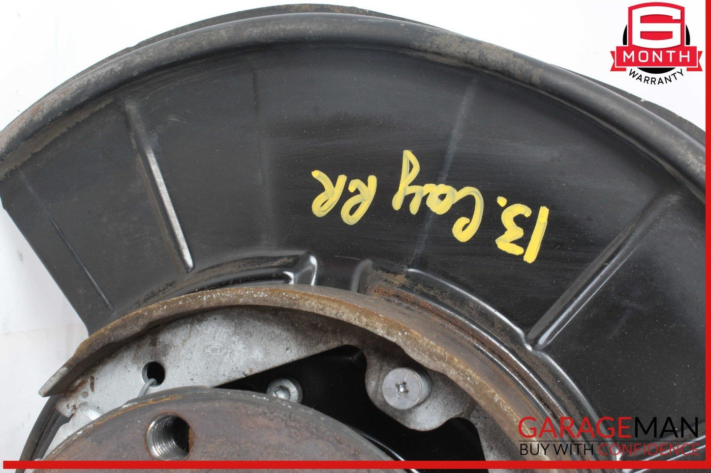 11-14 Porsche Cayenne 958 Rear Right Passenger Side Spindle Knuckle Wheel Hub