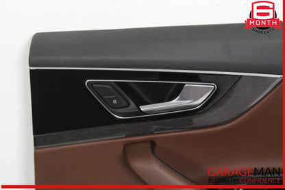 17-19 Audi Q7 Rear Right Passenger Side Interior Door Panel Trim OEM