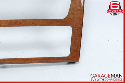 06-12 Mercedes ML350 GL450 Center Console Control Trim Bezel Cover Panel Wood
