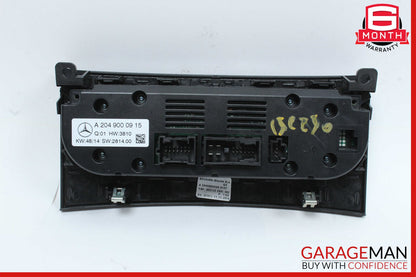 12-15 Mercedes W204 C250 AC A/C Heater Climate Temperature Control Switch OEM