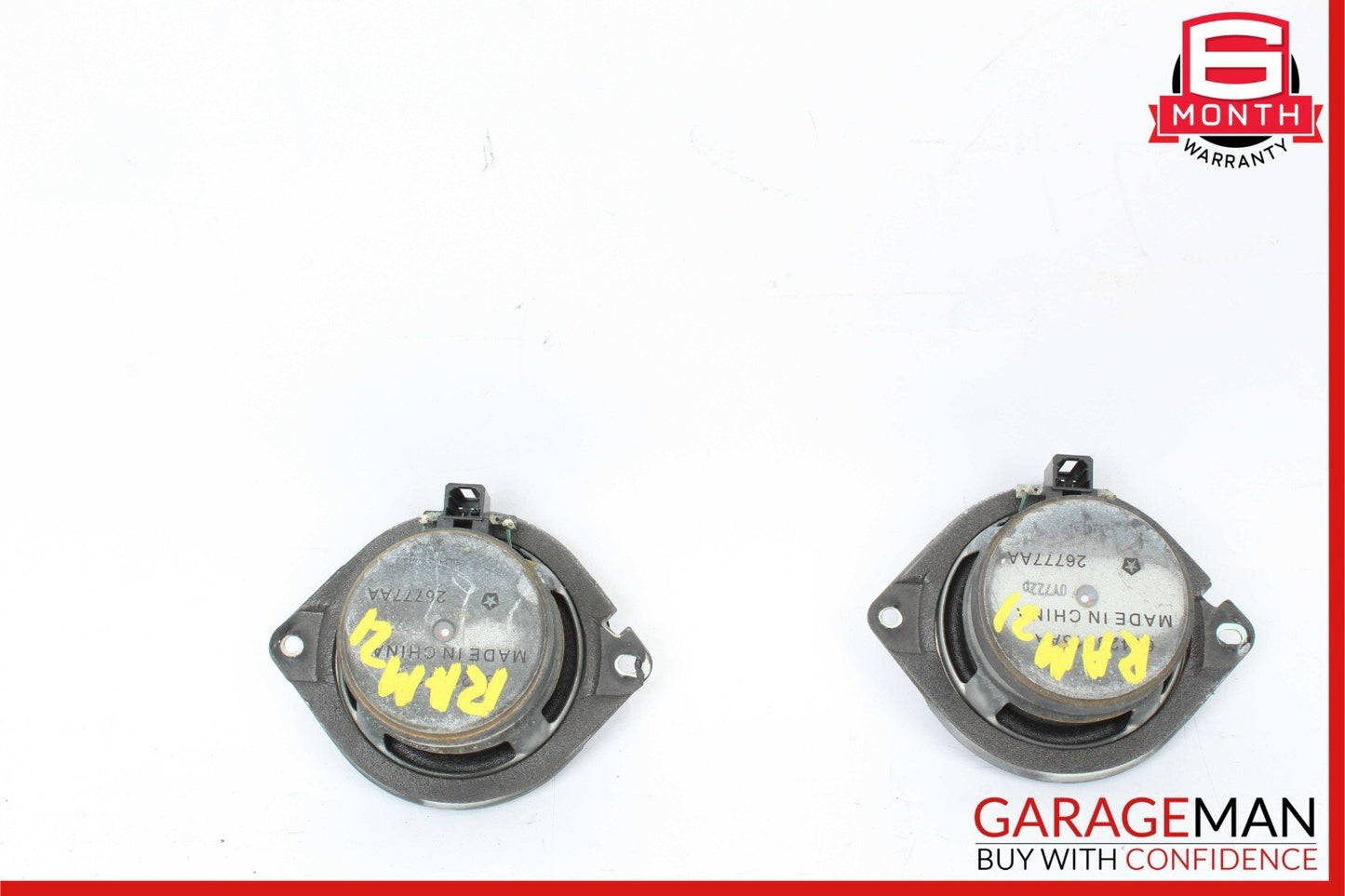 12-22 Dodge RAM 1500 Dashboard Speaker Set of 2 Pc 68423513AA OEM