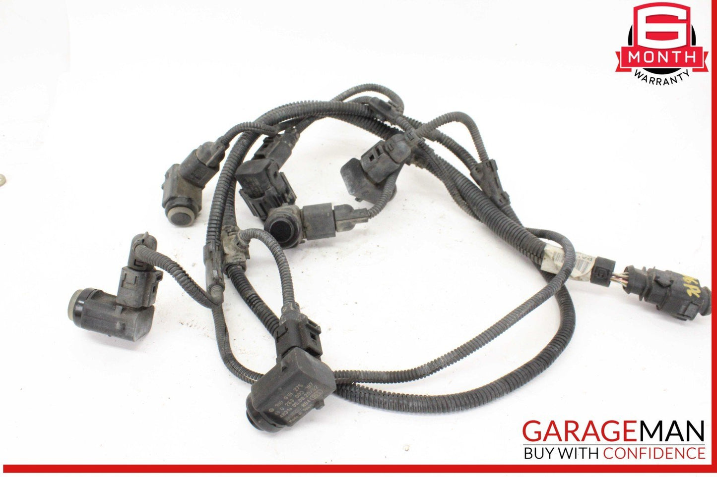 03-10 Porsche Cayenne 955 957 Bumper Parking Sensor Set w/ Wiring Harness OEM