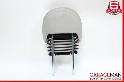 05-11 Mercedes R171 SLK300 Front Left / Right Side Seat Headrest Head Rest Gray