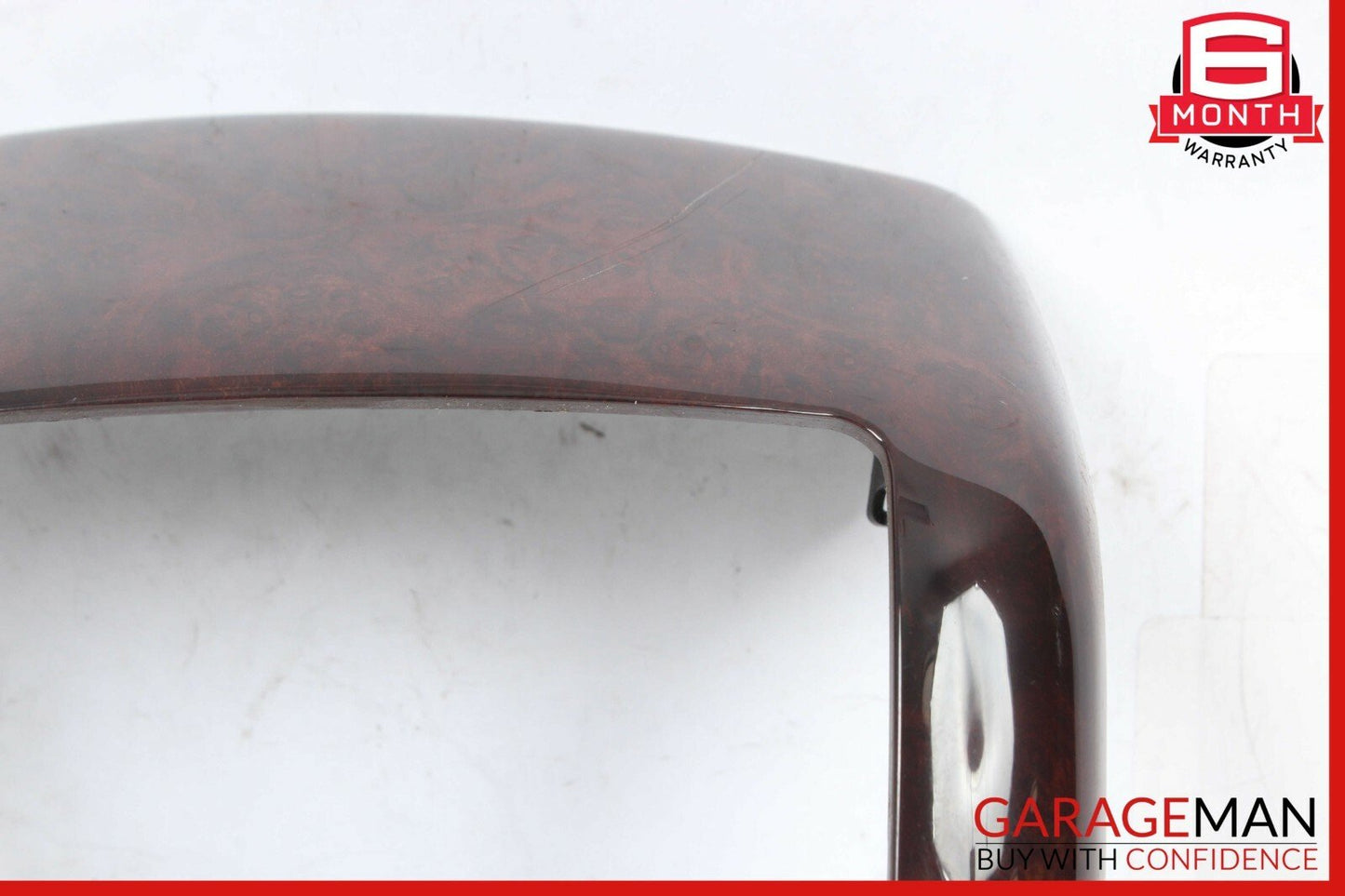 07-13 Mercedes W221 S400 S63 AMG Center Console Rear AC Control Trim Bezel Wood