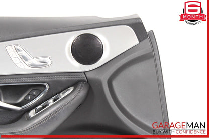 15-21 Mercedes W205 C300 C350e Front Left Side Interior Door Panel OEM