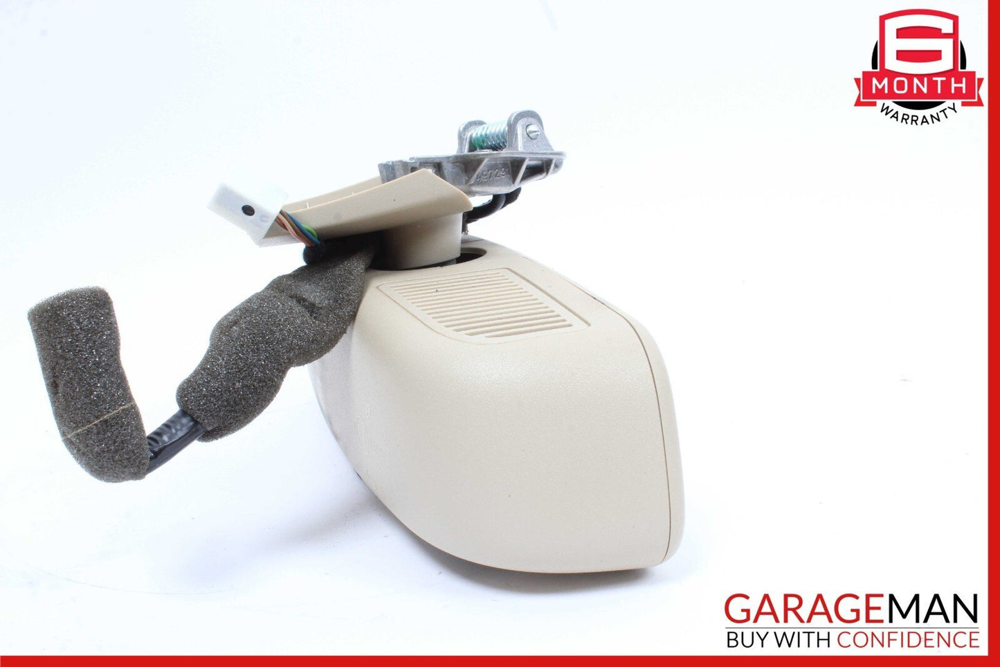 08-14 Mercedes W204 C250 C350 C300 Top Upper Rear View Mirror Assembly Beige OEM