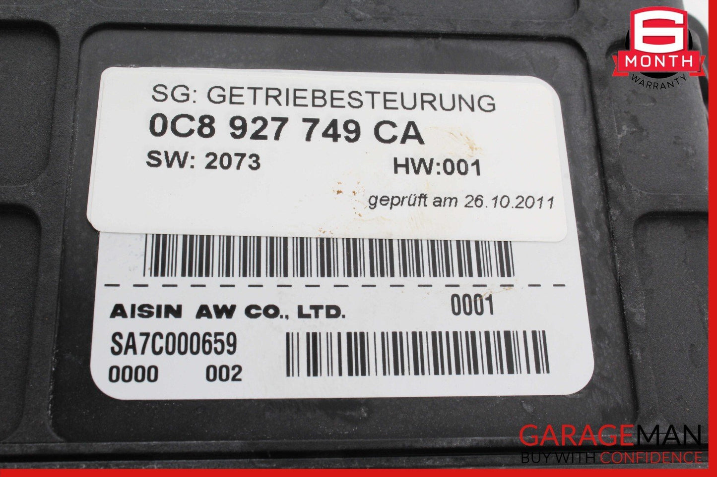 11-14 Porsche Cayenne 958 Turbo Automatic Transmission Control Unit TCU TCM OEM