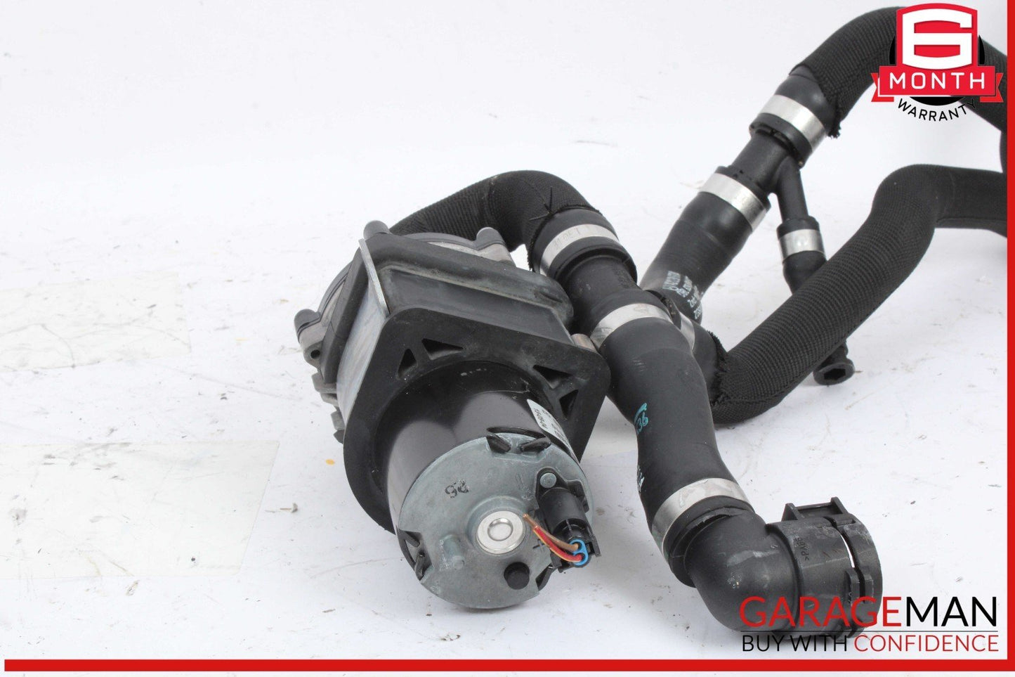 02-19 Mercedes W212 E400 AUX Auxiliary Circulation Water Pump w/ Hose Pipe OEM