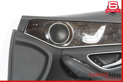 15-16 Mercedes W205 C300 C350e Front Right Side Interior Door Panel OEM