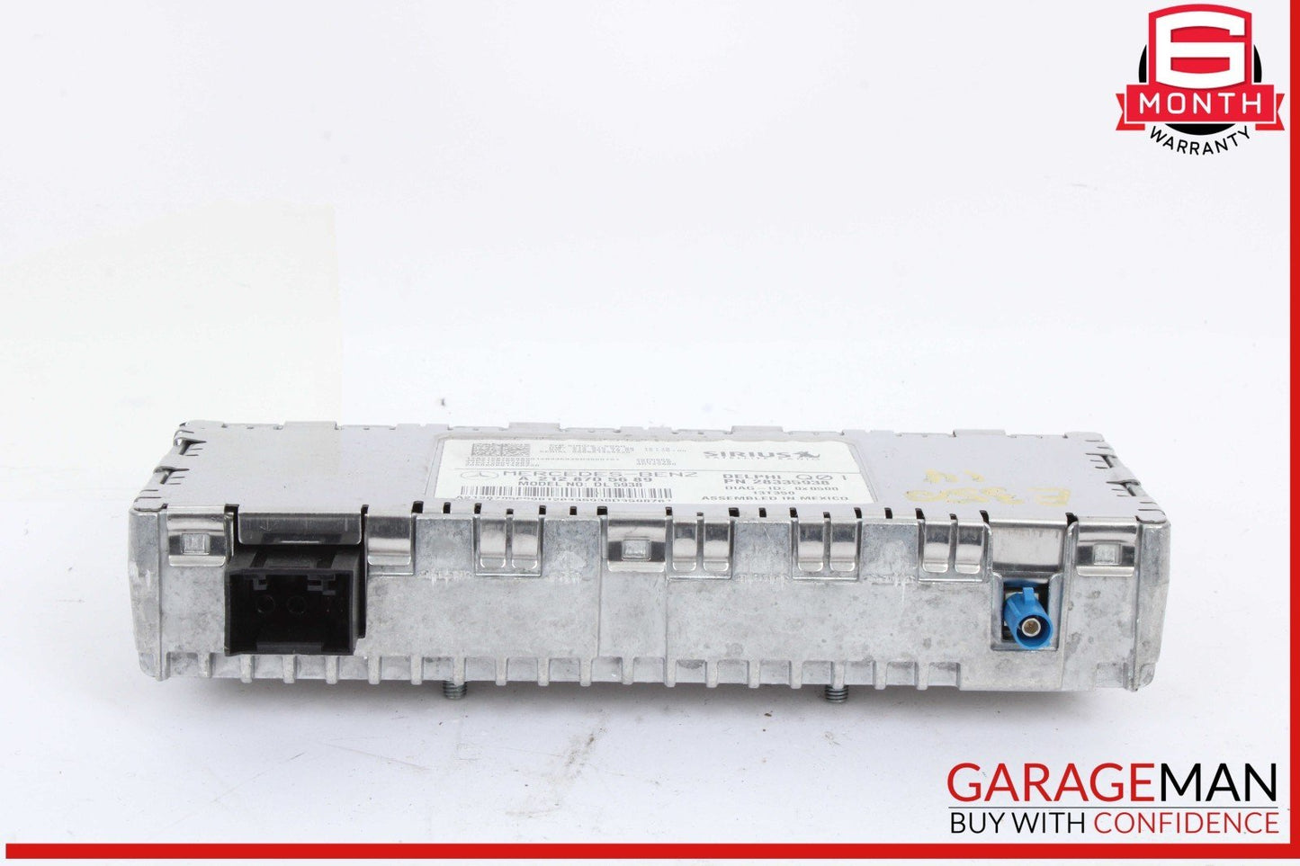 14-19 Mercedes W212 E350 4MATIC Sirius Satellite Radio Receiver 2128705689 OEM