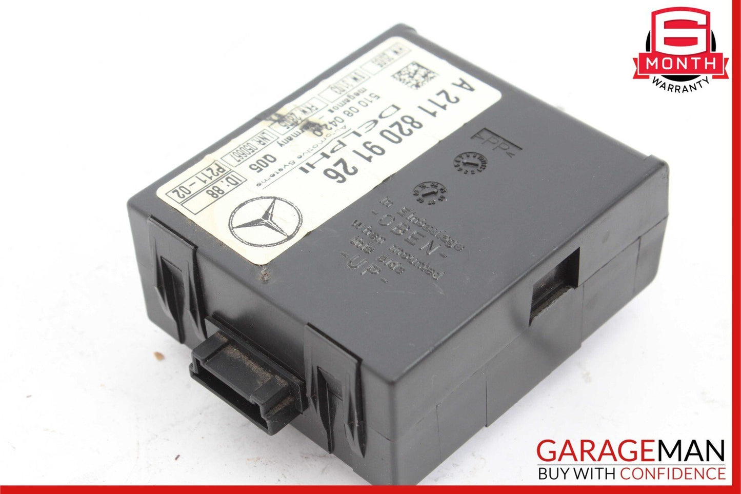 05-11 Mercedes W203 C230 SL500 CL500 Anti Theft Alarm Sensor Control Module
