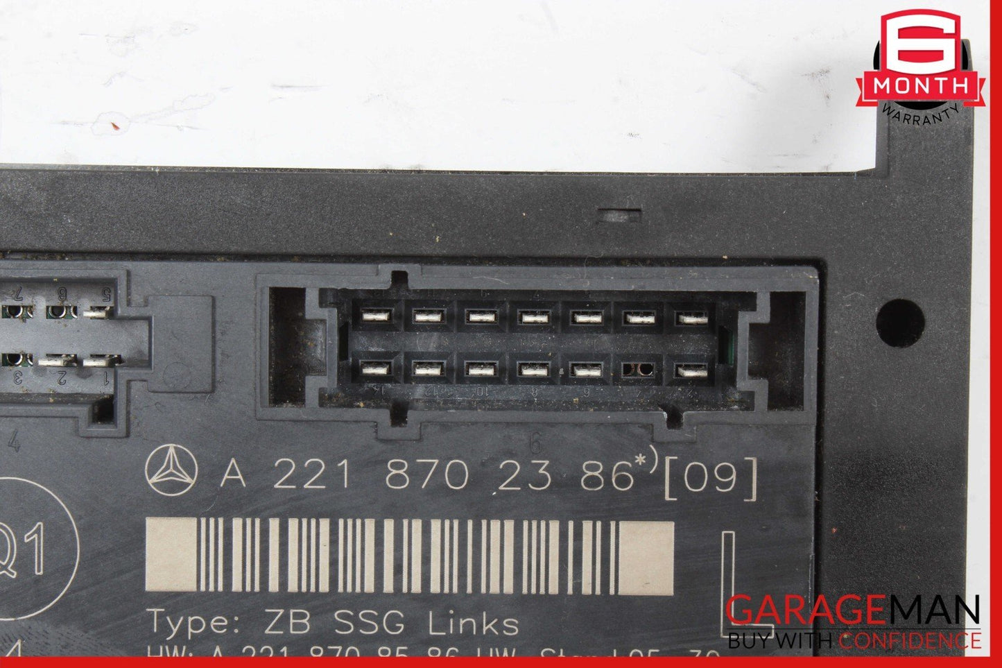 07-13 Mercedes W221 S550 S63 AMG Front Left Driver Under Seat Control Unit OEM