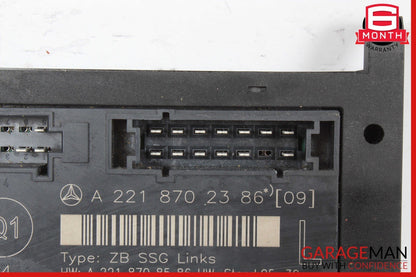 07-13 Mercedes W221 S550 S63 AMG Front Left Driver Under Seat Control Unit OEM