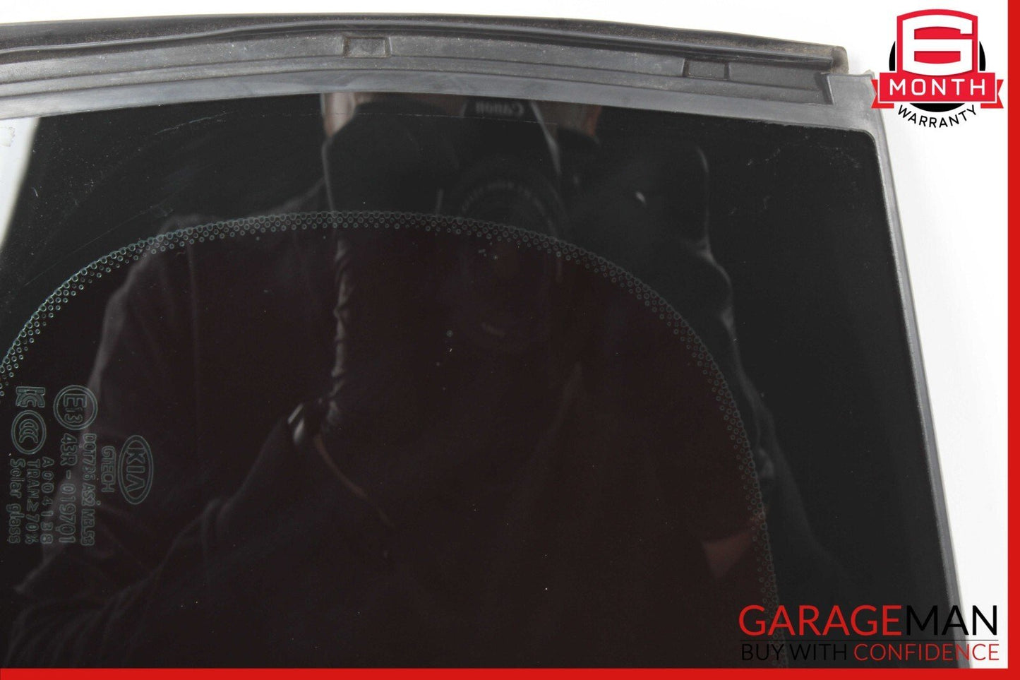 18-23 KIA STINGER RIGHT PASS REAR DOOR REAR CORNER FIXED WINDOW GLASS OEM