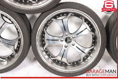 07-13 Mercedes W221 S550 Complete Wheel Tire Rim Set R20 OEM