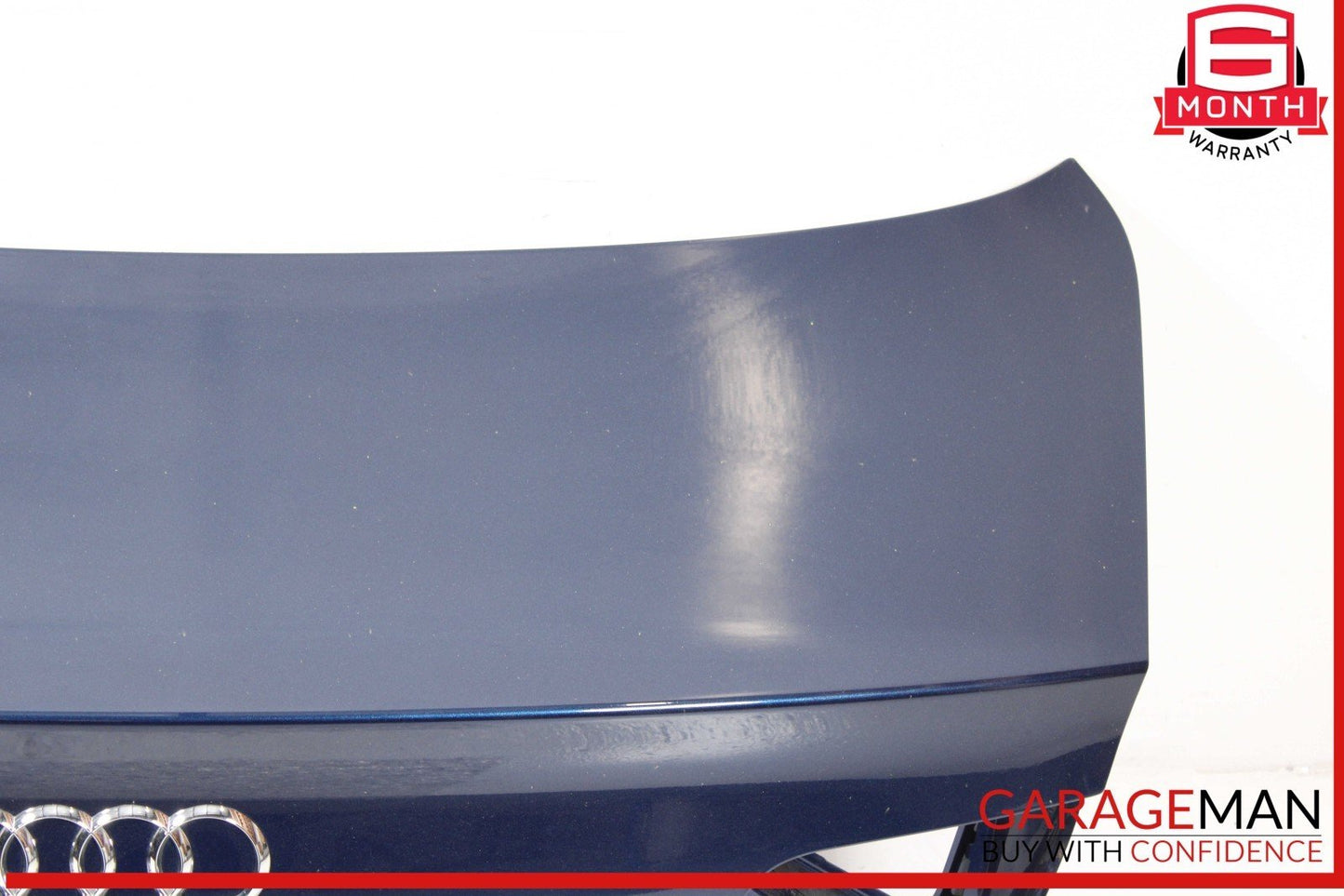 10-17 Audi A5 S5 RS5 Rear Trunk Lid Deck Shell Panel Blue OEM