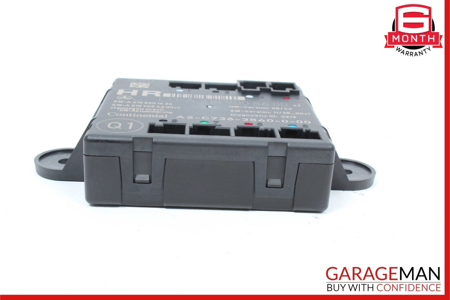 08-18 Mercedes E350 CLS550 CLS400 C300 Rear Right Side Door Control Module Unit