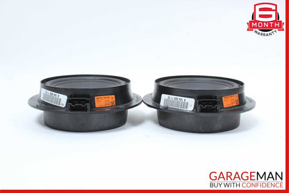 06-12 Mercedes R500 GL450 Rear Left & Right Door Sound Audio Speakers Set of 2