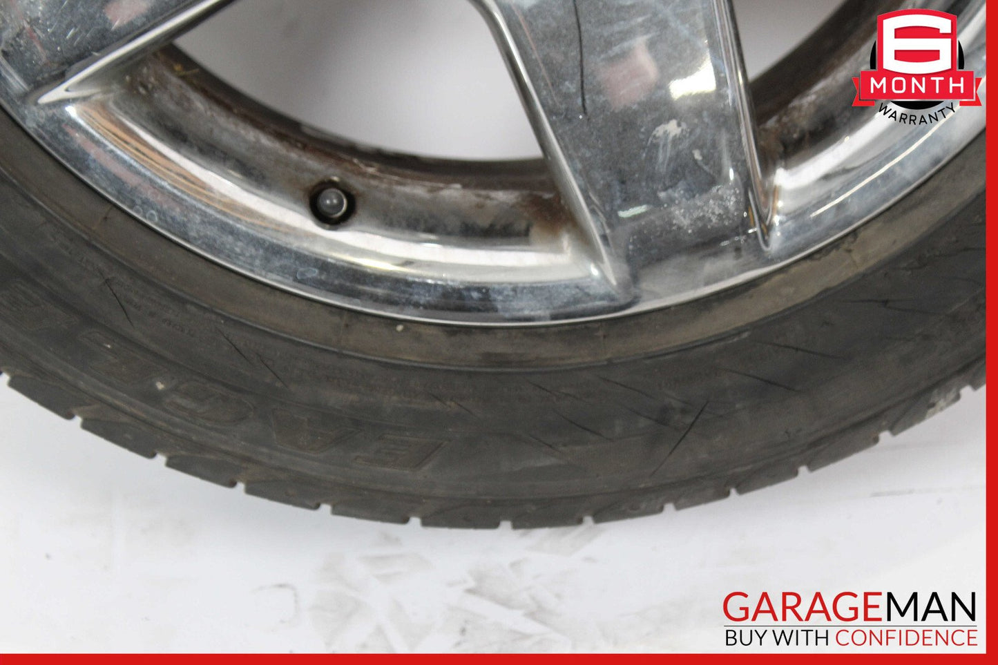 00-06 Mercedes W220 S430 CL500 9 X R18 18" Rear Wheel Rim 2204013702 OEM