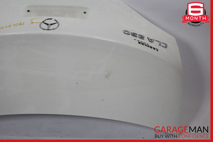 14-18 Mercedes W117 CLA250 Rear Trunk Lid Deck Shell Panel Cover OEM