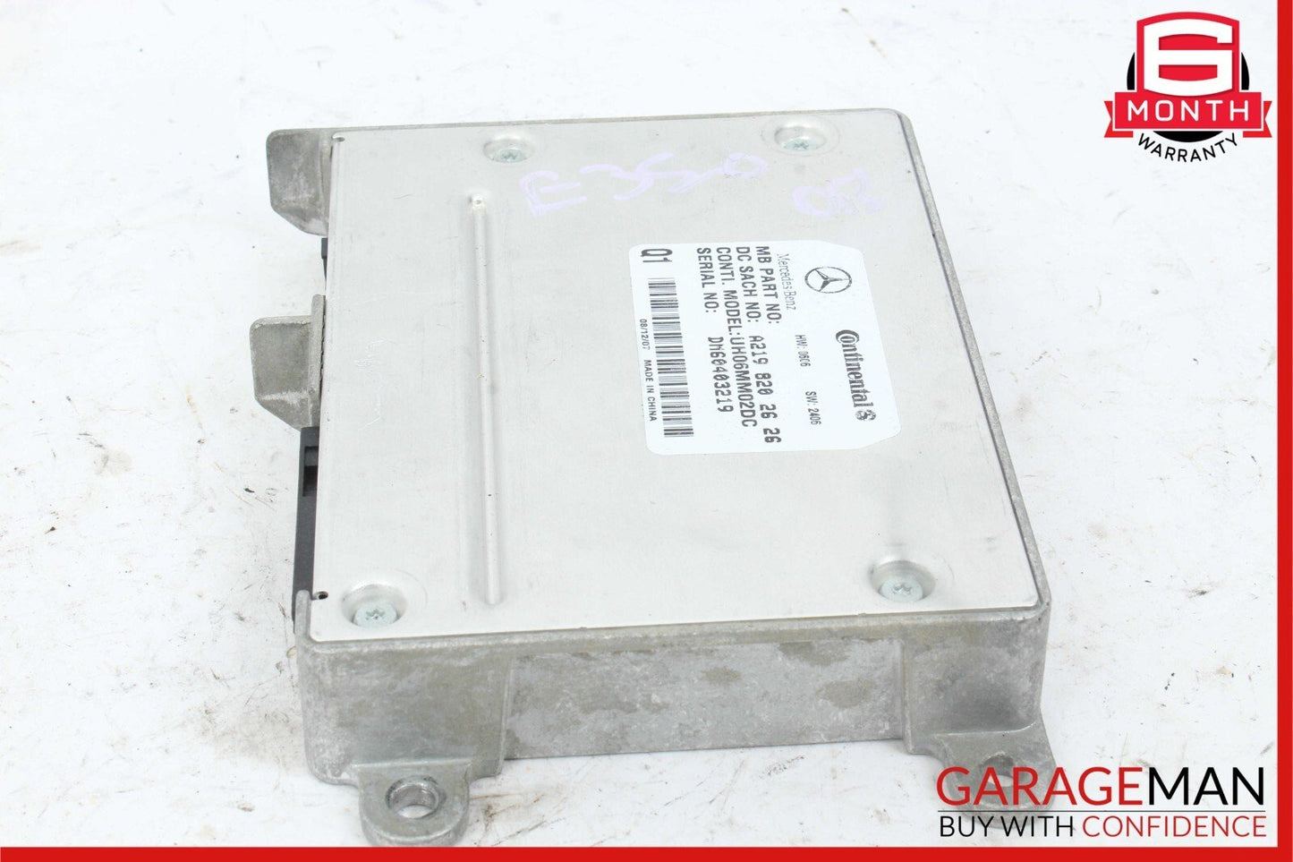 06-12 Mercedes W211 E350 SL550 Communication Control Module 2198200926 OEM