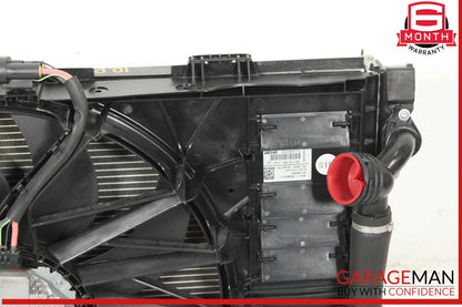 10-13 Porsche Panamera 970 Engine Cooling Radiator AC A/C Condenser Assembly