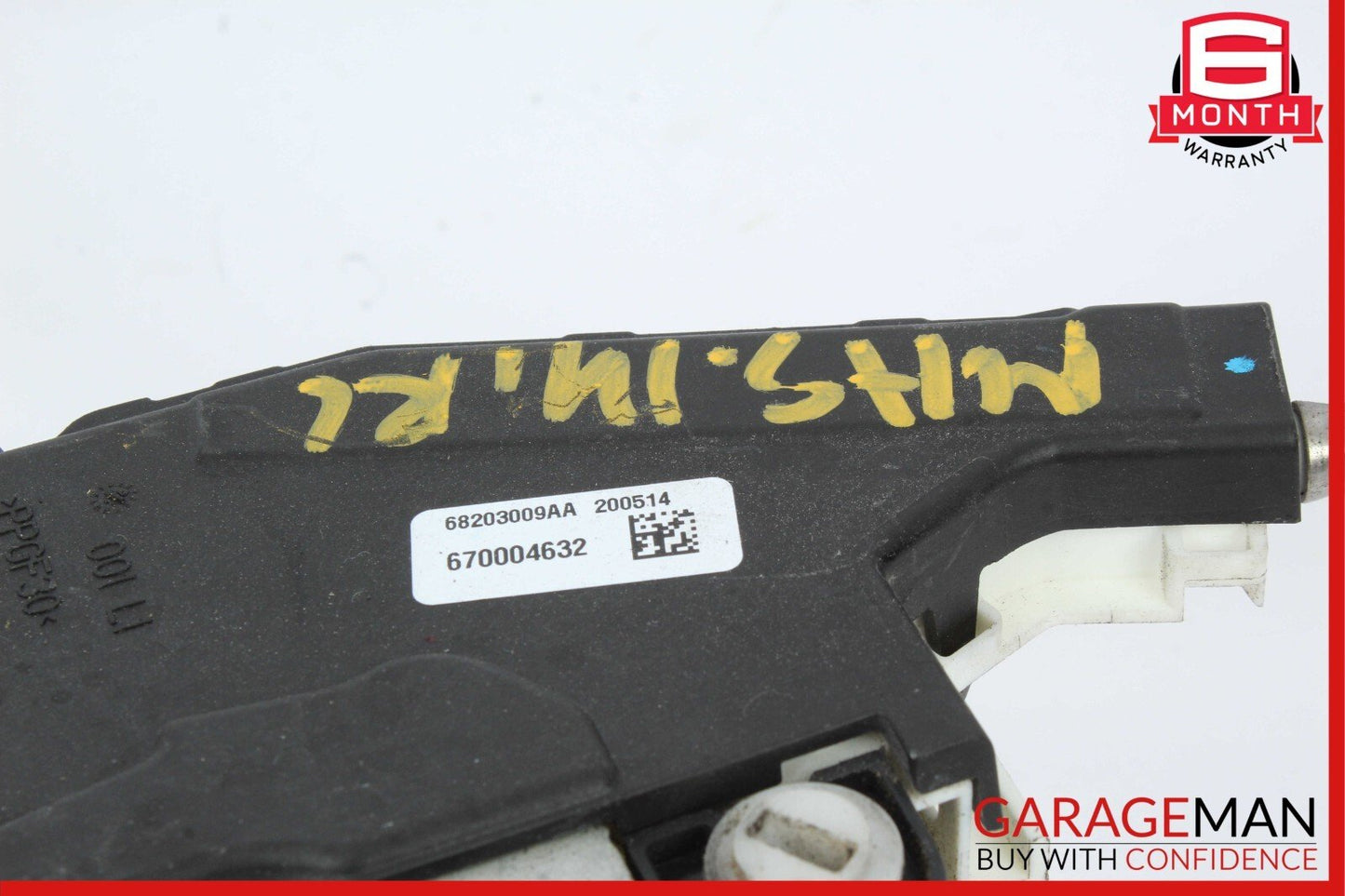14-17 Maserati Ghibli Rear Left Side Door Lock Latch Actuator Mechanism OEM