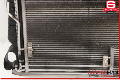 03-06 Mercedes R230 SL500 Cooling Radiator A/C Condensor Oil Cooler OEM