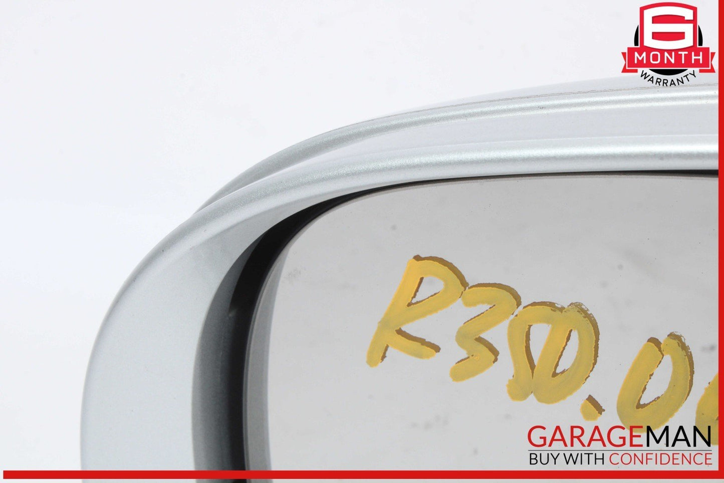 06-10 Mercedes W251 R350 4MATIC Front Left Side Door Rear View Mirror Silver OEM