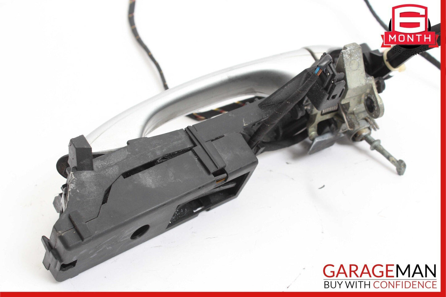 00-06 Mercedes W220 S55 AMG S500 Front Left Side Exterior Door Handle Silver OEM