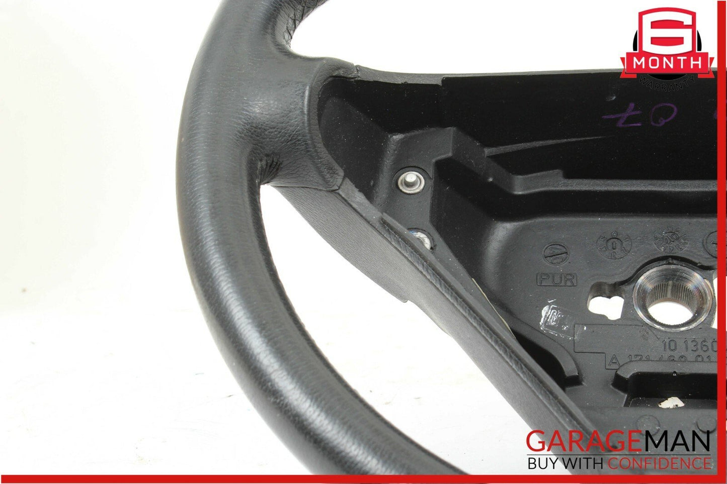 05-08 Mercedes C230 C280 SLK280 SLK350 Sport 3 Spoke Steering Wheel Black