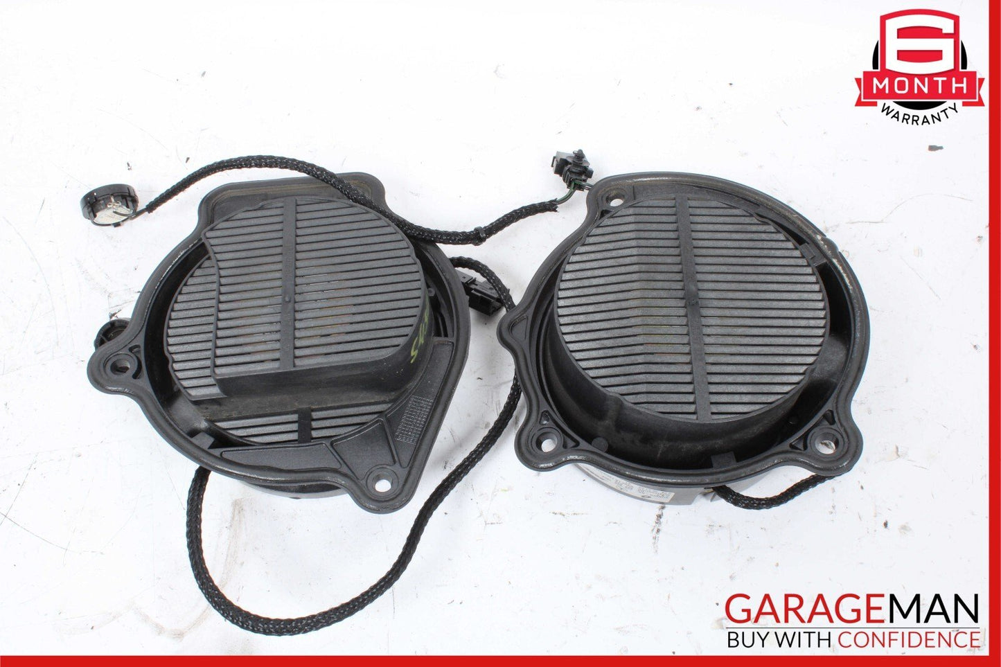 00-06 Mercedes W220 S600 S55 Front Right And Rear Left Door Sound Speaker Set