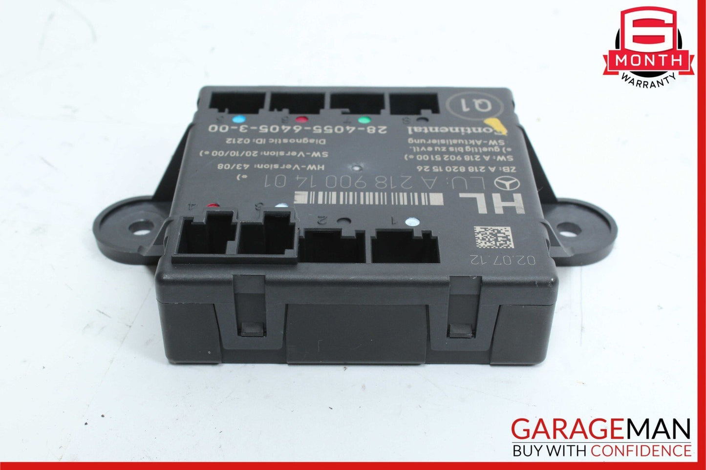 08-18 Mercedes W204 C250 C300 Rear Left Side Door Control Module Unit OEM