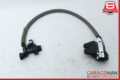 08-17 Mercedes W212 E350 Trunk Lid Latch Lock Actuator w/ Cylinder Lock Latch
