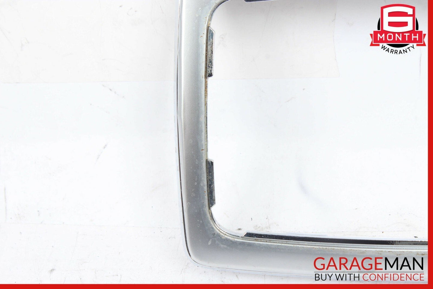 08-14 Mercedes C250 GLK350 E350 Center Console Shift Shifter Bezel Trim Silver