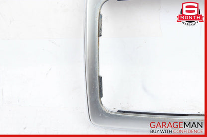 08-14 Mercedes C250 GLK350 E350 Center Console Shift Shifter Bezel Trim Silver