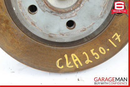 14-19 Mercedes W117 CLA250 Rear Right Wheel Spindle Knuckle Hub Rotor Disc OEM