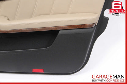 10-13 Mercedes W212 E350 E550 Front Right Side Interior Door Panel Cover Beige