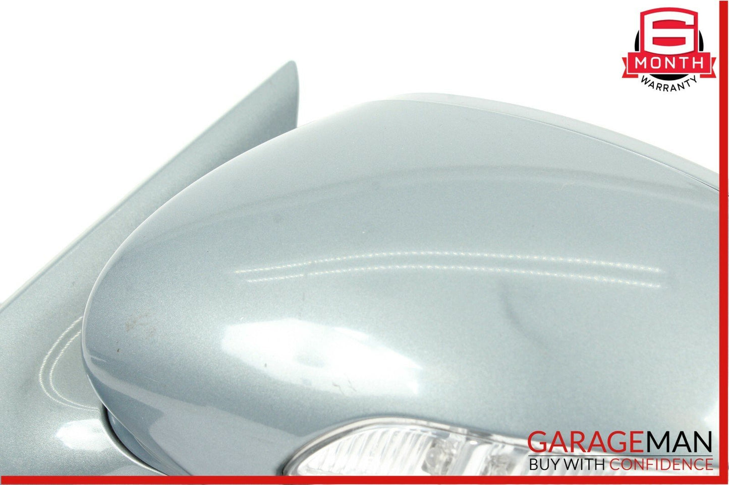 06-08 Mercedes W219 CLS550 Front Left Driver Side Mirror Door Rear View Gray