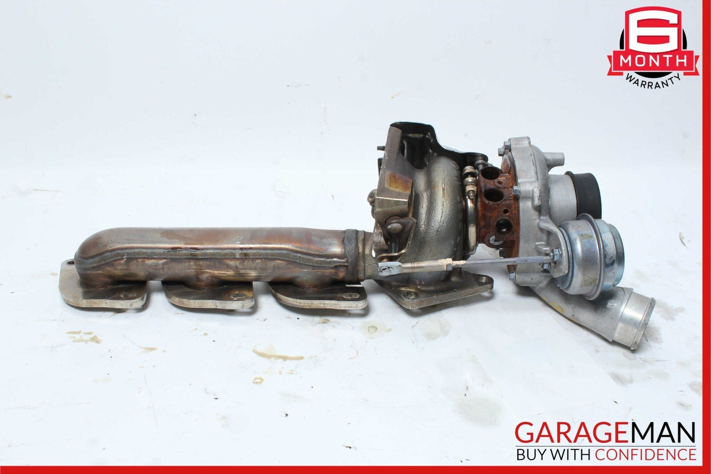 11-18 Mercedes W212 E550 CL550 Left Side Turbocharger Turbo Charger Manifold OEM