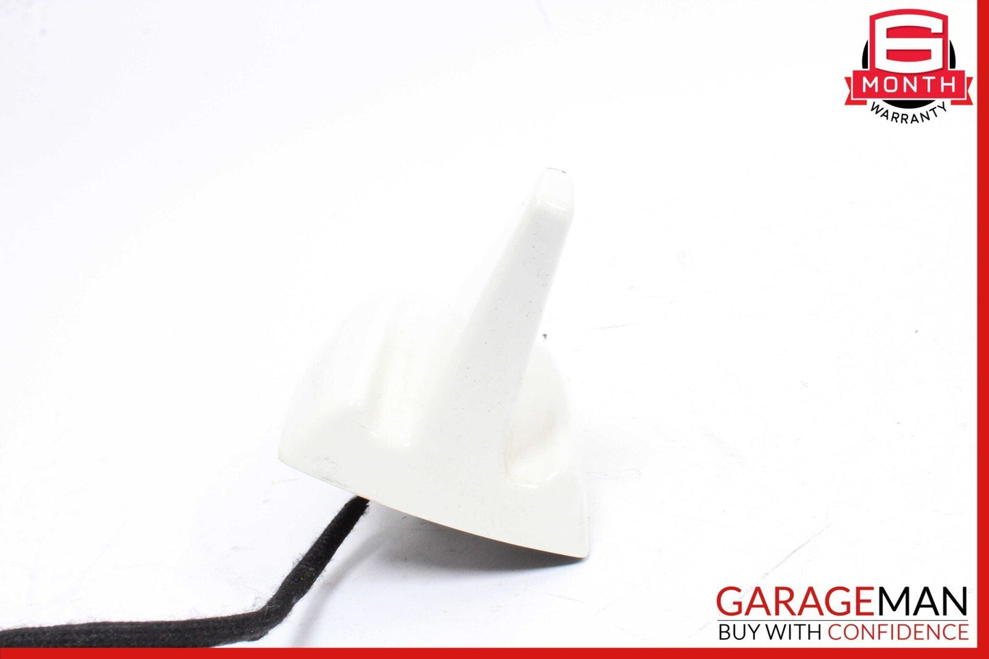 14-17 Maserati Ghibli Top Roof Shark Fin Antenna White OEM