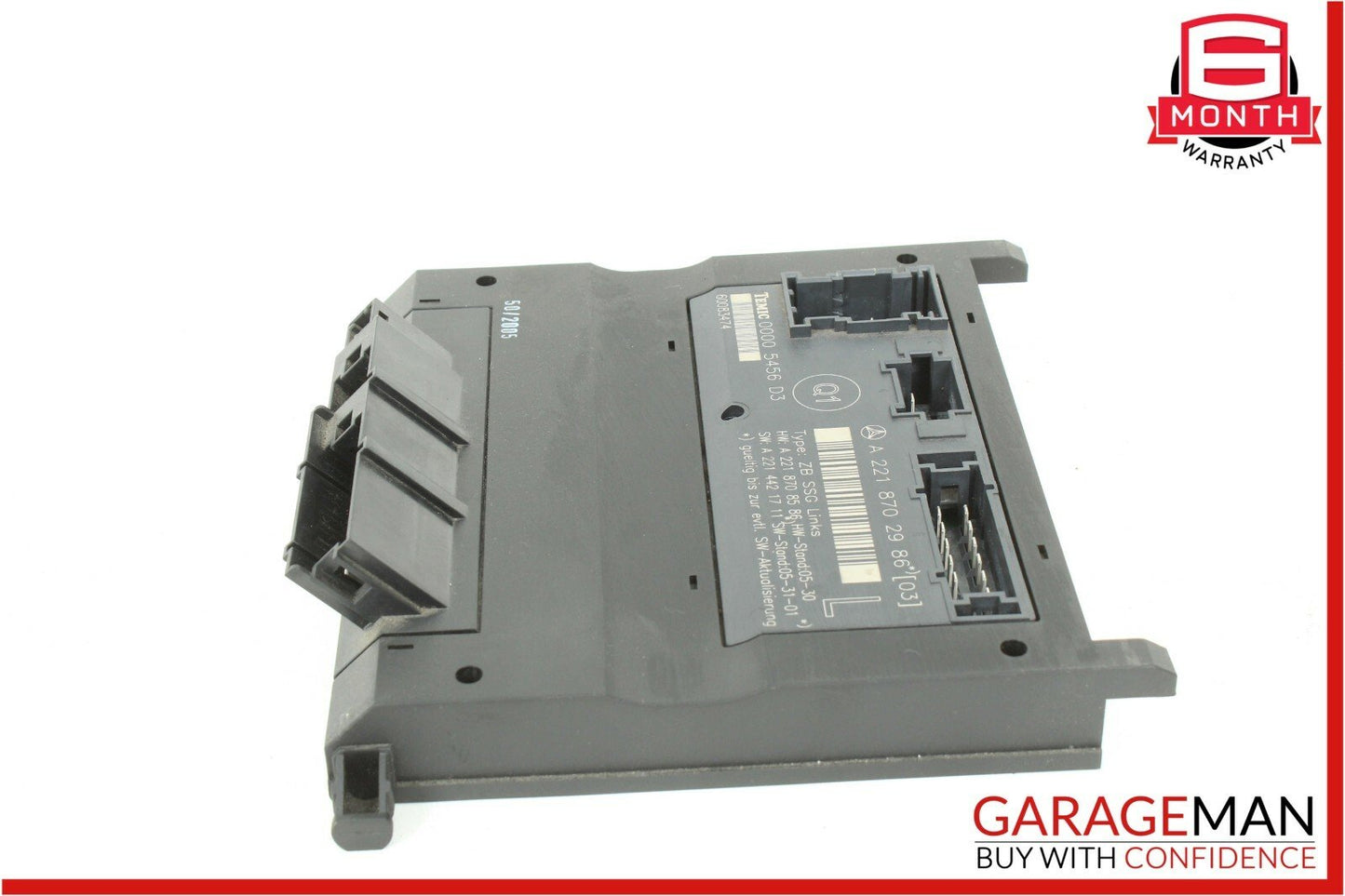 07-13 Mercedes W221 S600 S550 Front Left Driver Side Seat Control Module Unit