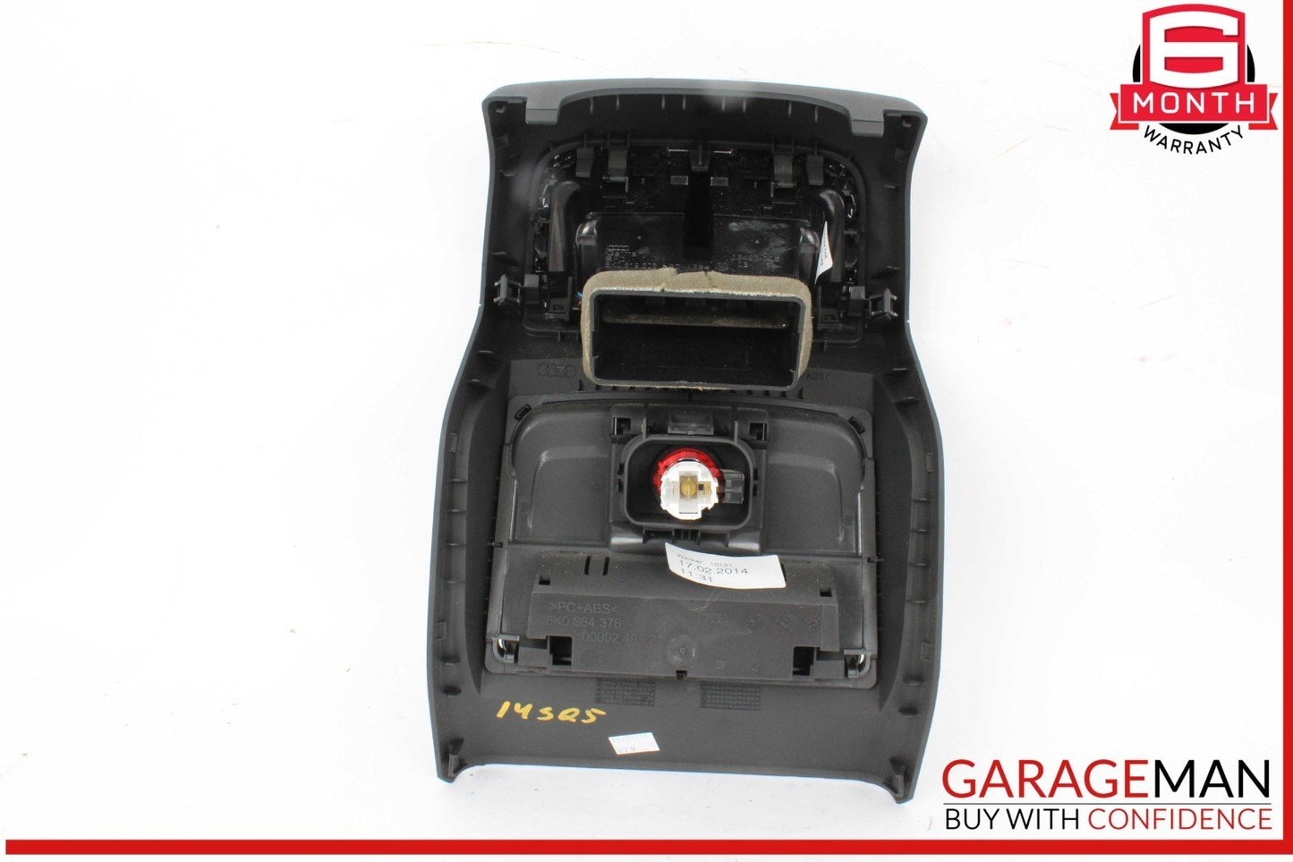 14-17 Audi SQ5 Rear Center Console AC A/C Air Conditioning Air Vent Trim OEM
