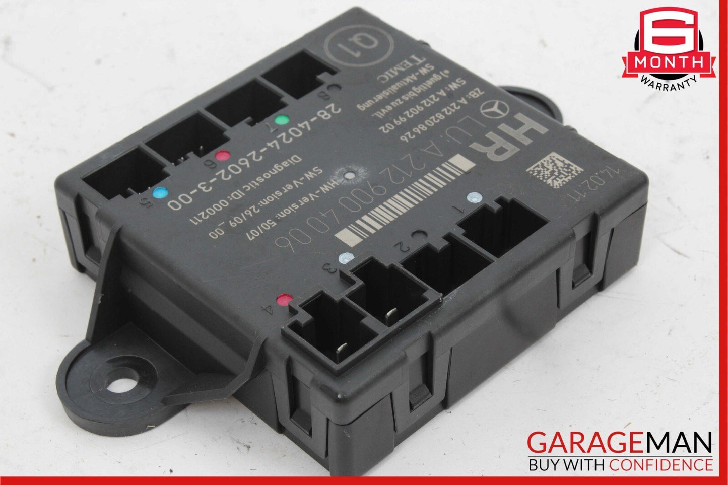08-18 Mercedes E350 C300 GLK350 CLS550 Rear Right Side Door Control Module Unit