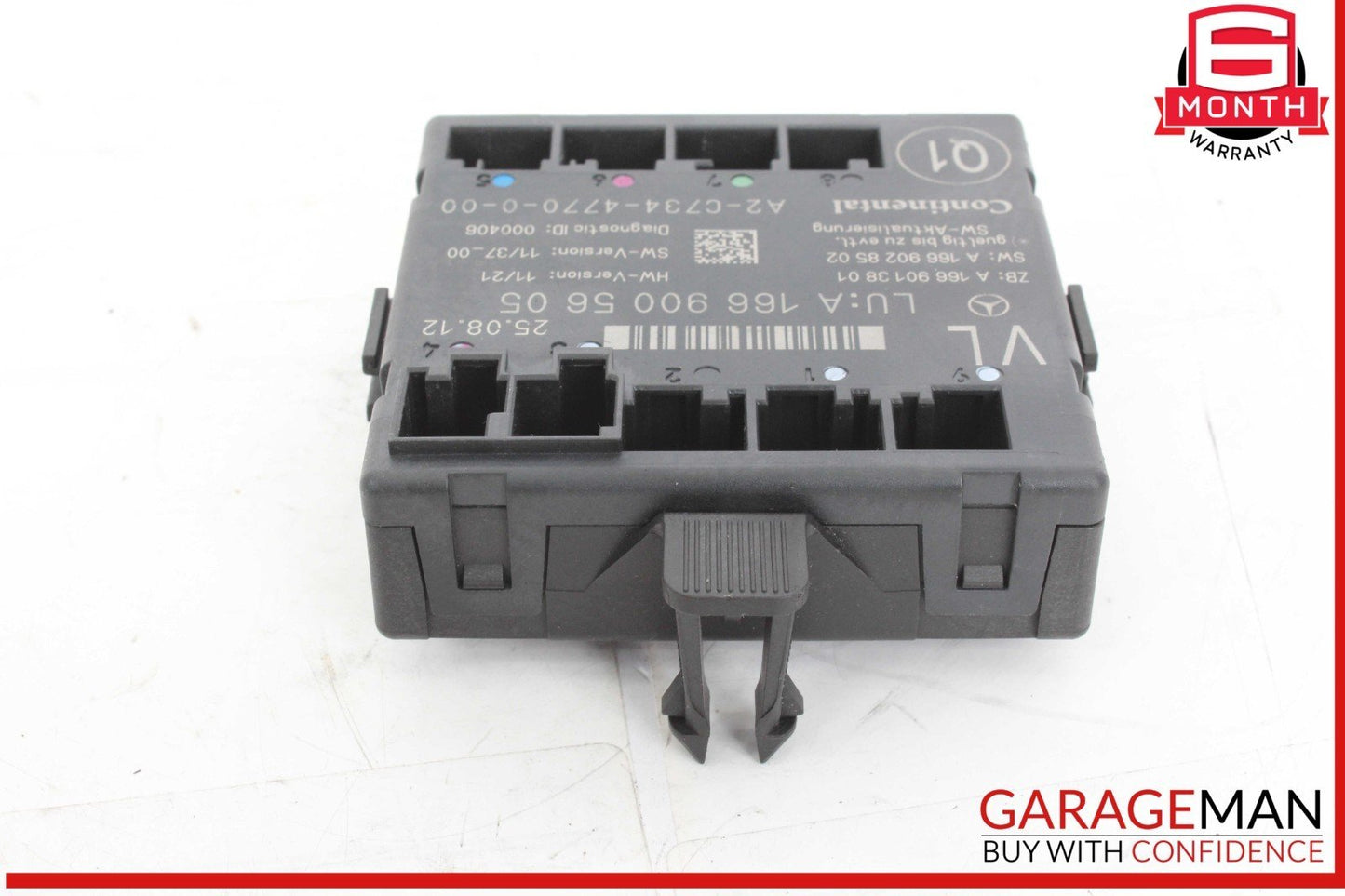 12-19 Mercedes X166 GL450 Front Left Drive Side Door Control Module Unit OEM